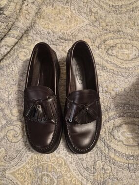 Rockport Men's Tassel Kiltie Loafers in Dark Brown